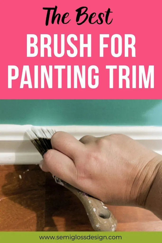 the best brush for painting trim