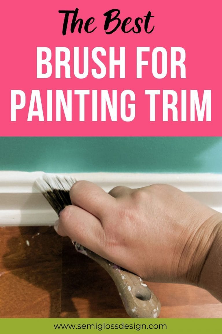 The Best Paint Brush for Trim and Baseboards Semigloss Design