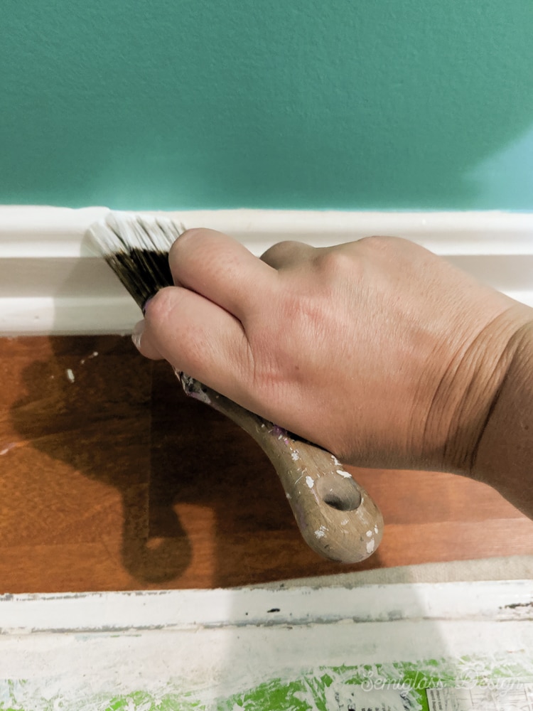 The Best Paint Brush for Trim and Baseboards - Semigloss Design