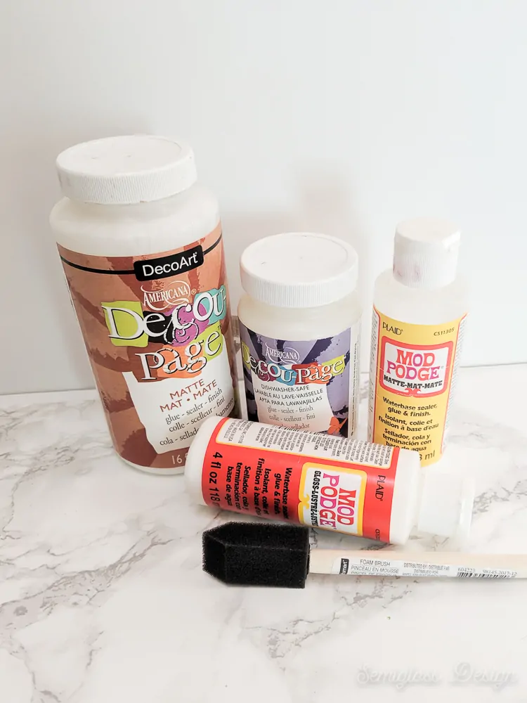 how to fix decoupage problems