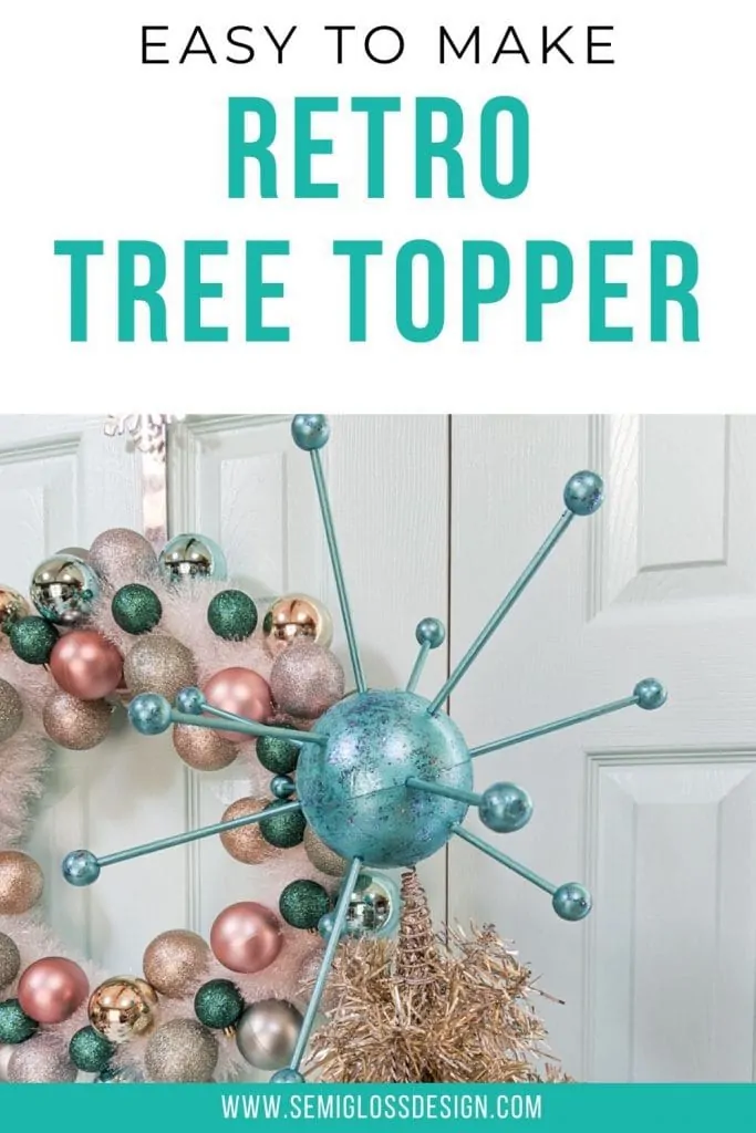 retro tree topper collage