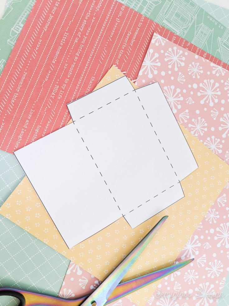 Gift Card Holder Template Free Printable Template Semigloss Design