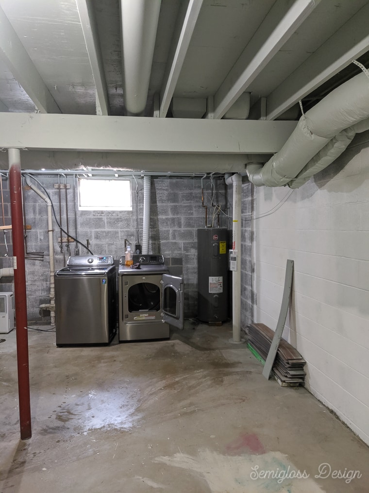 Sherwin Williams Basement Paint Ideas / Sherwin Williams Sea Salt Claire Jefford - Sherwin williams basement paint ideas / minnetonka modern / same color paint, glossy over matte. Image