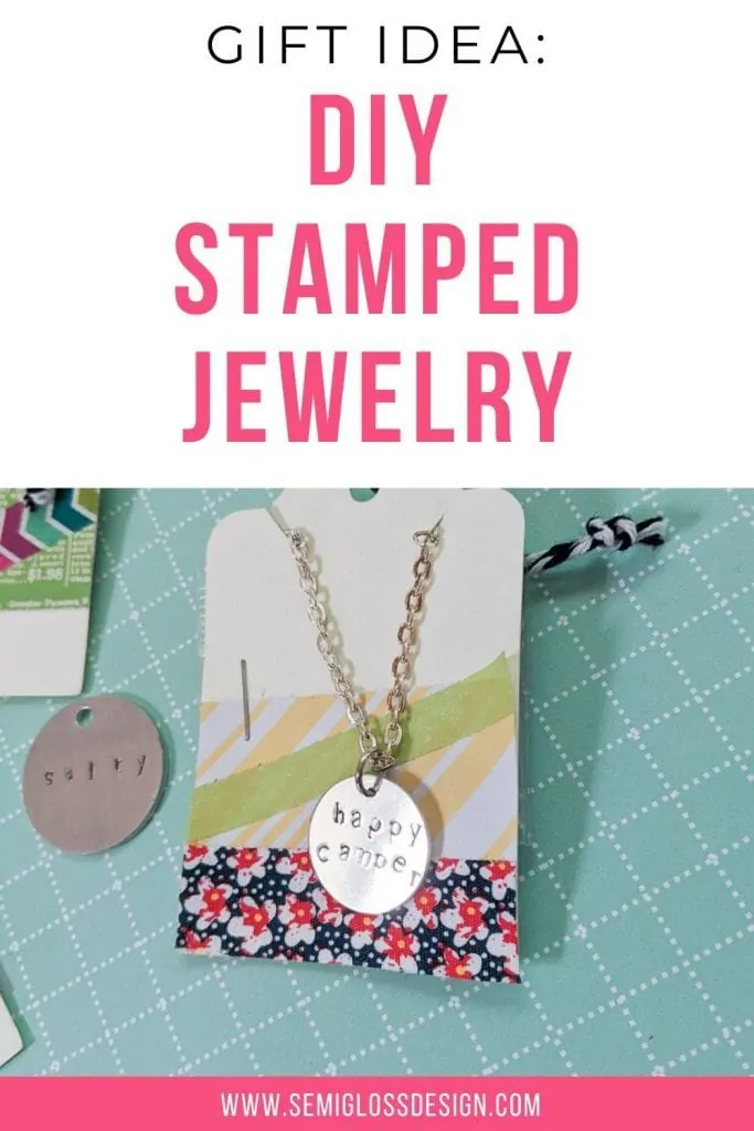 diy stamped jewelry collage