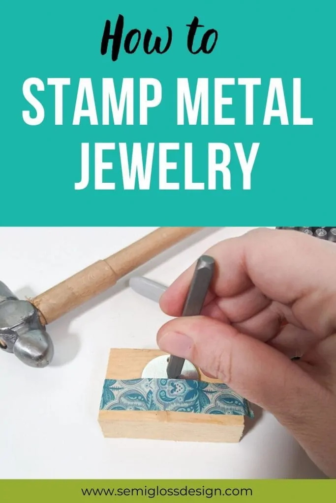 stamp metal jewelry collage