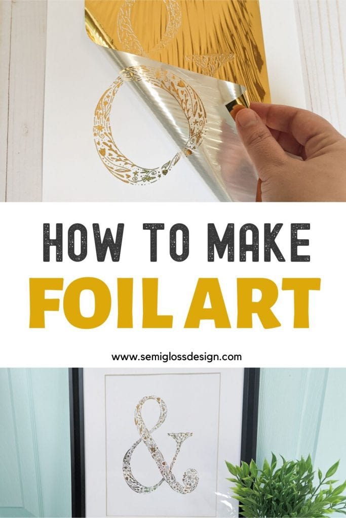 How to Make Foil Art with -