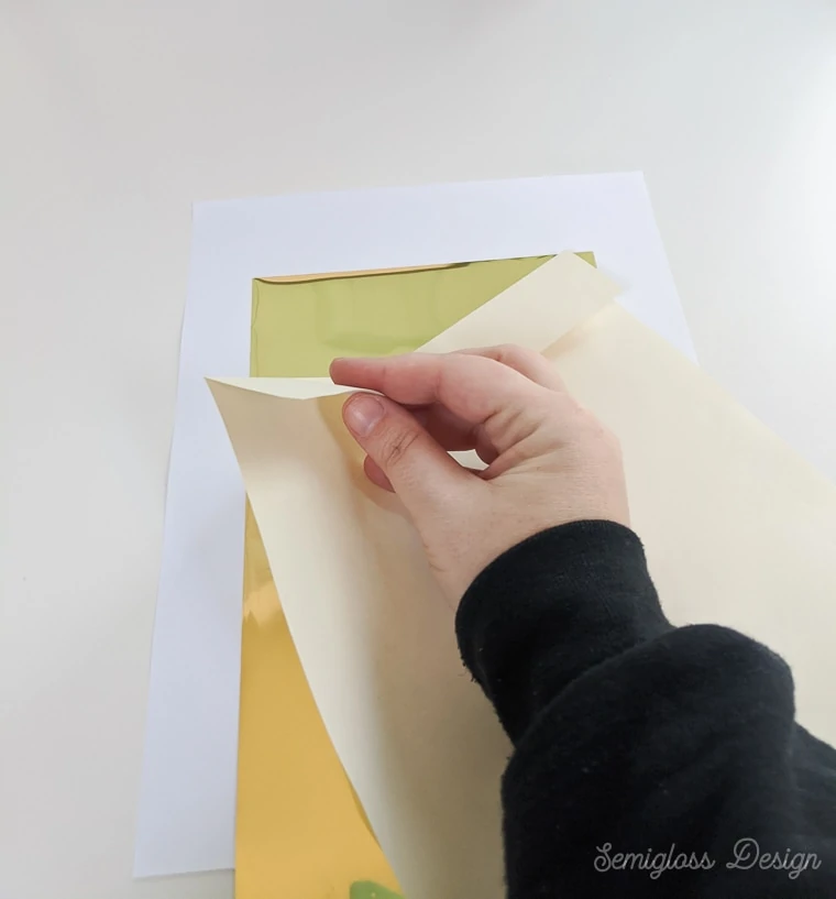 making paper envelope for laminator