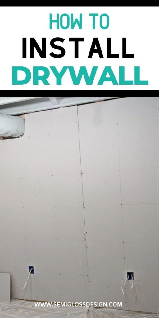 how to install drywall