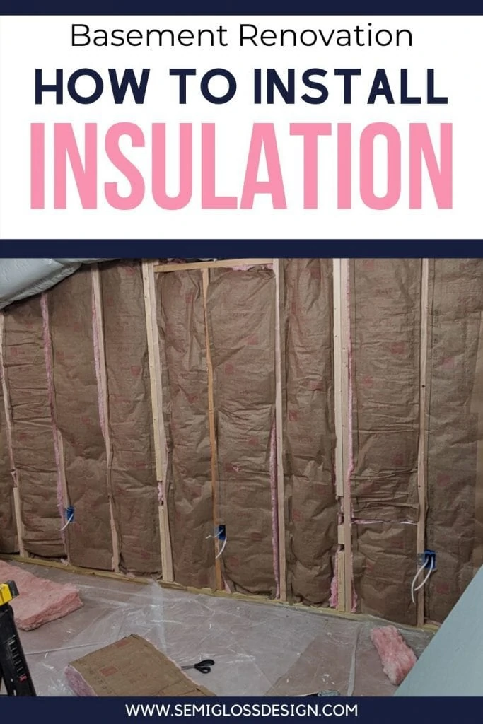 how to install insulation