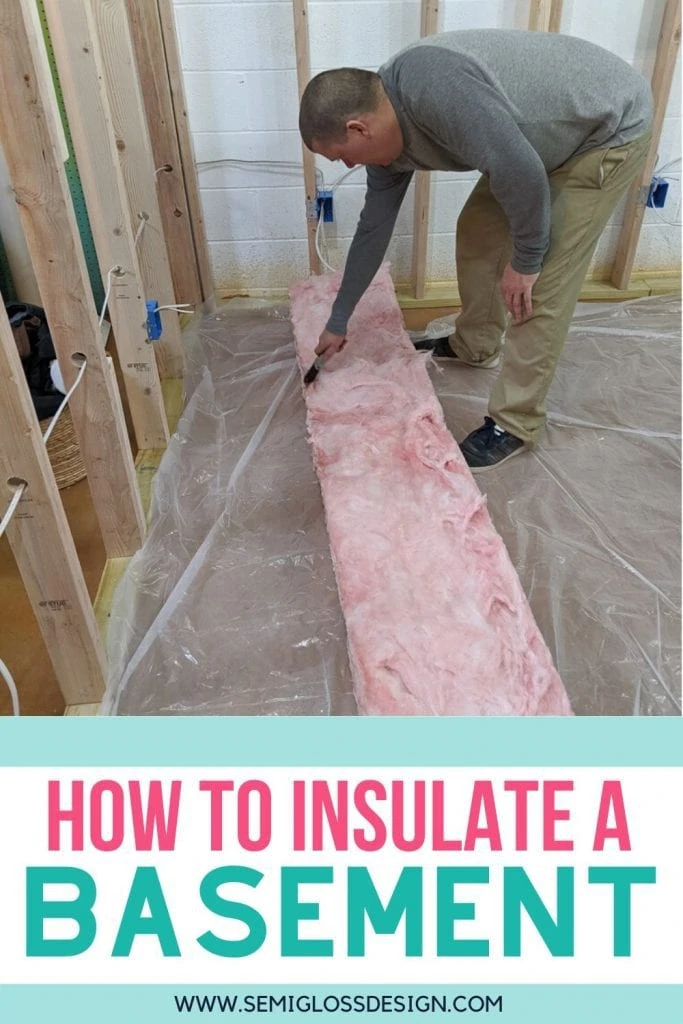 how to insulate a basement