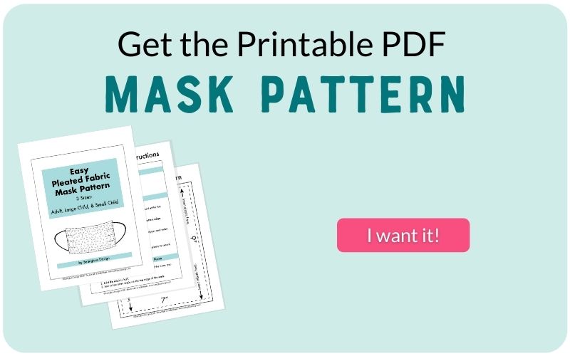 mask pattern on aqua background
