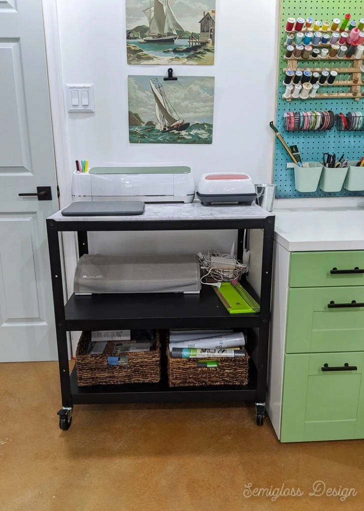 ikea bror cricut cart