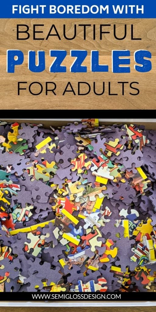 Cool Jigsaw Puzzles for Adults - Semigloss Design
