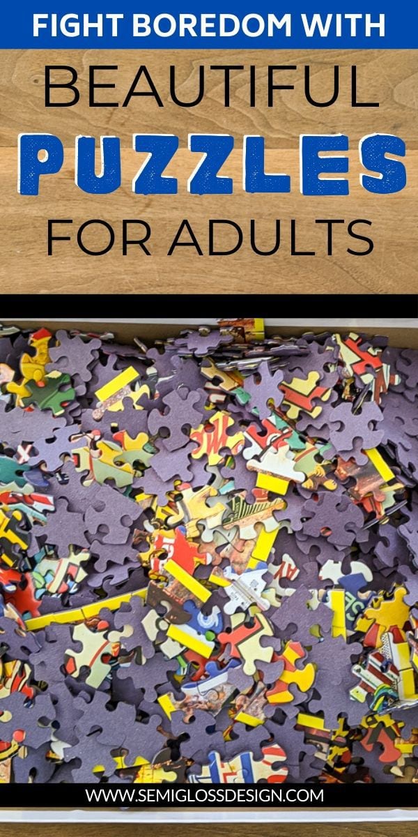 Cool Jigsaw Puzzles for Adults - Semigloss Design