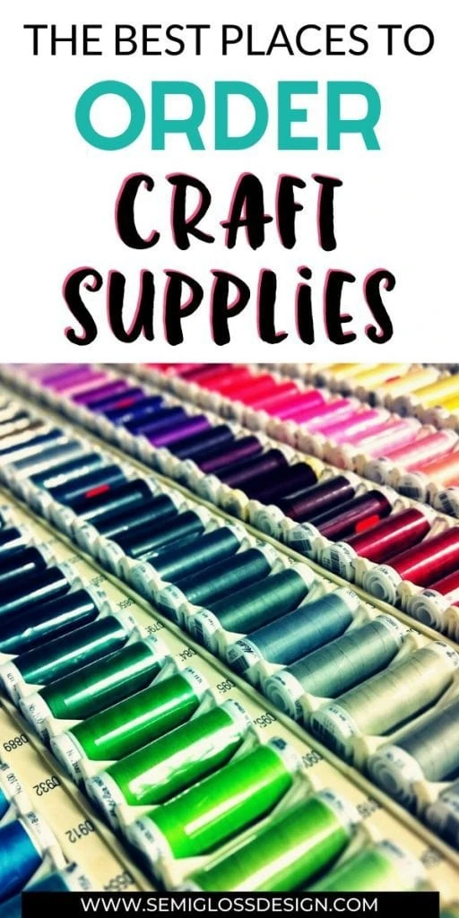 order craft supplies collage