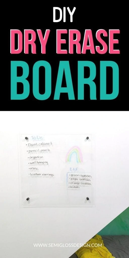 pin image - dry erase board collage