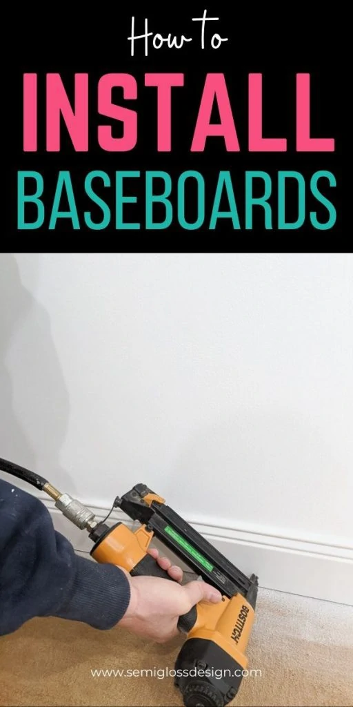 pin image - how to install baseboards