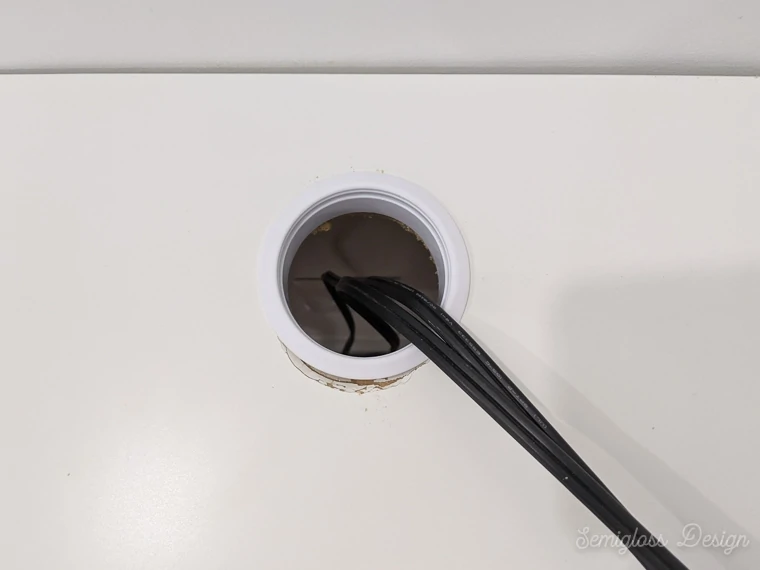 desk grommet for cords