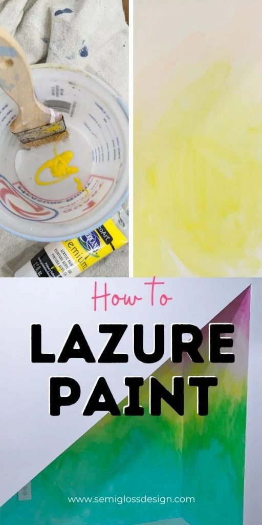 pin image - how to lazure paint