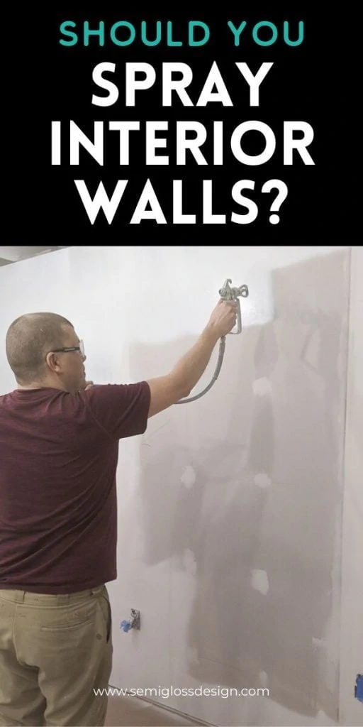 pin image - paint sprayer for interior walls