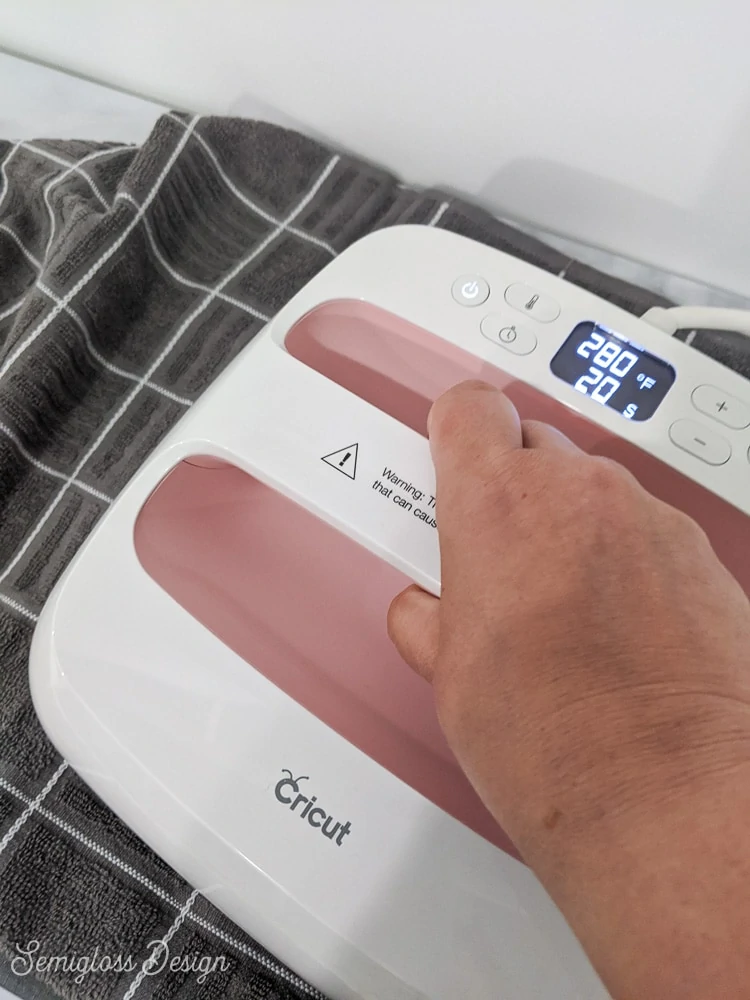 using an Easy Press