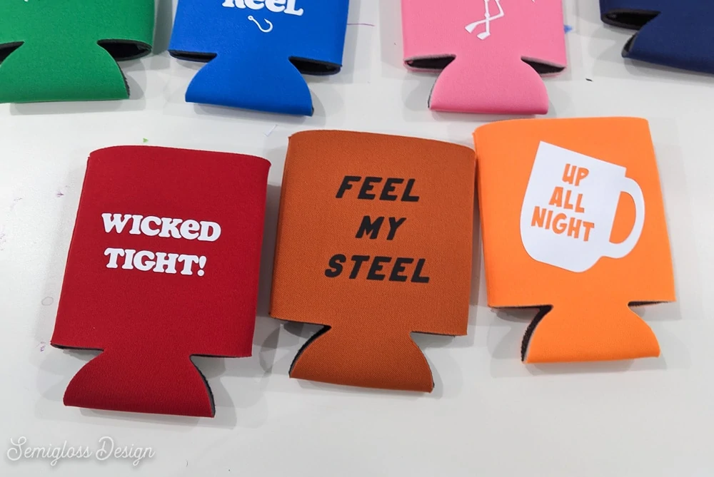 Aquabats inspired koozies