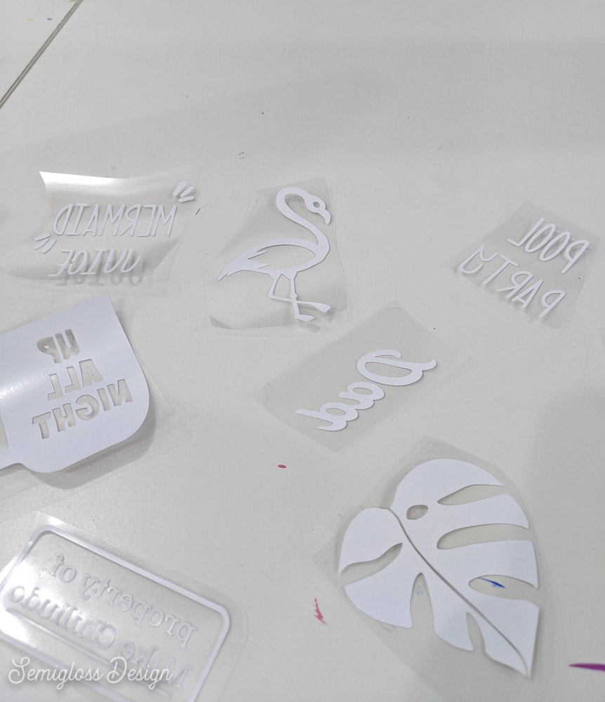 How to Make DIY Vinyl Decals for Tumblers - Semigloss Design