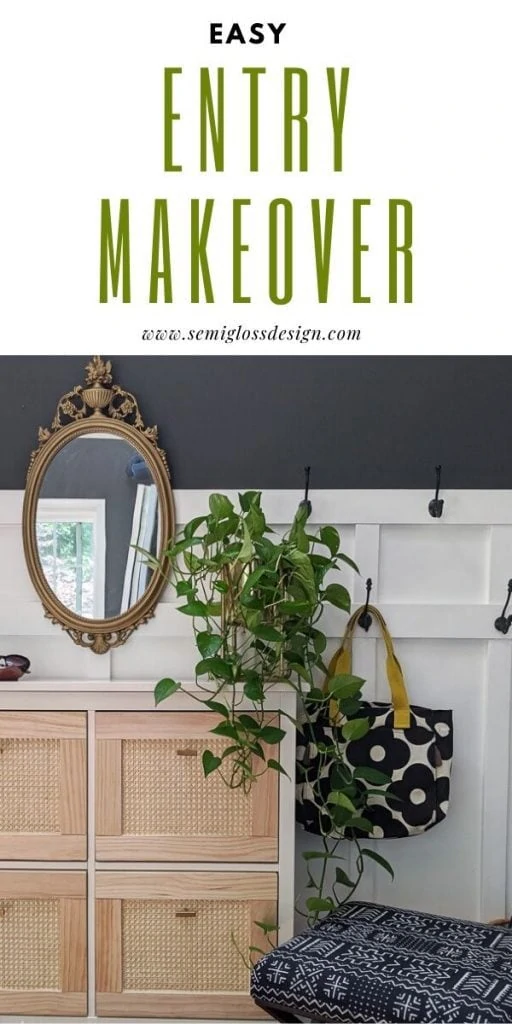 pin image - entryway makeover