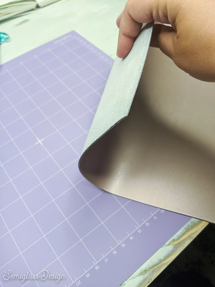 cricut leather