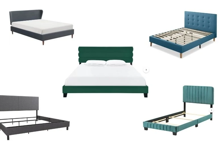 affordable upholstered beds