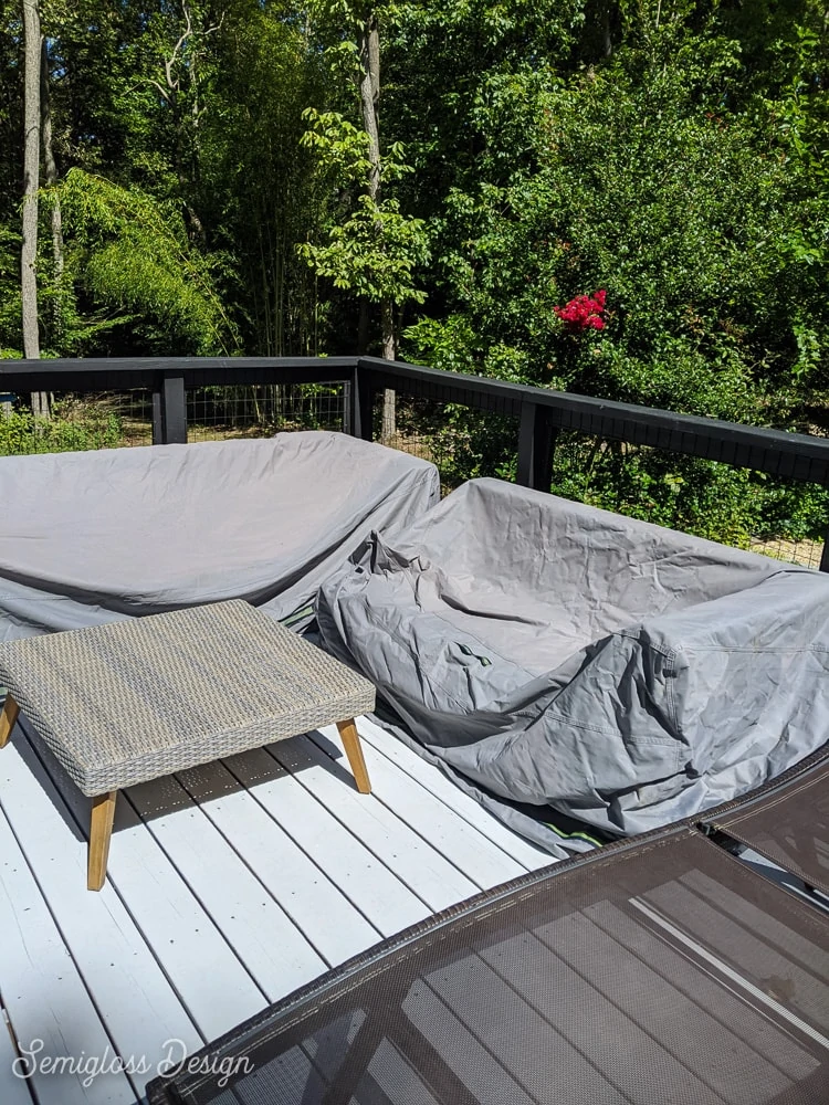 patio furniture with covers