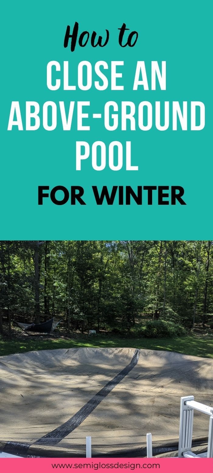 my above ground pool lost water over winter