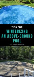 my above ground pool lost water over winter