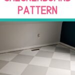 pin image - checkerboard floor