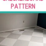 pin image - checkerboard floor