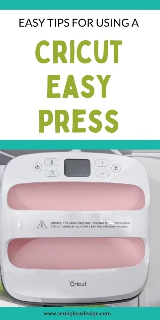 pin image- cricut easy press tutorial