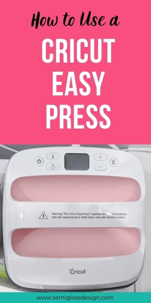 pin image - pink cricut easy press