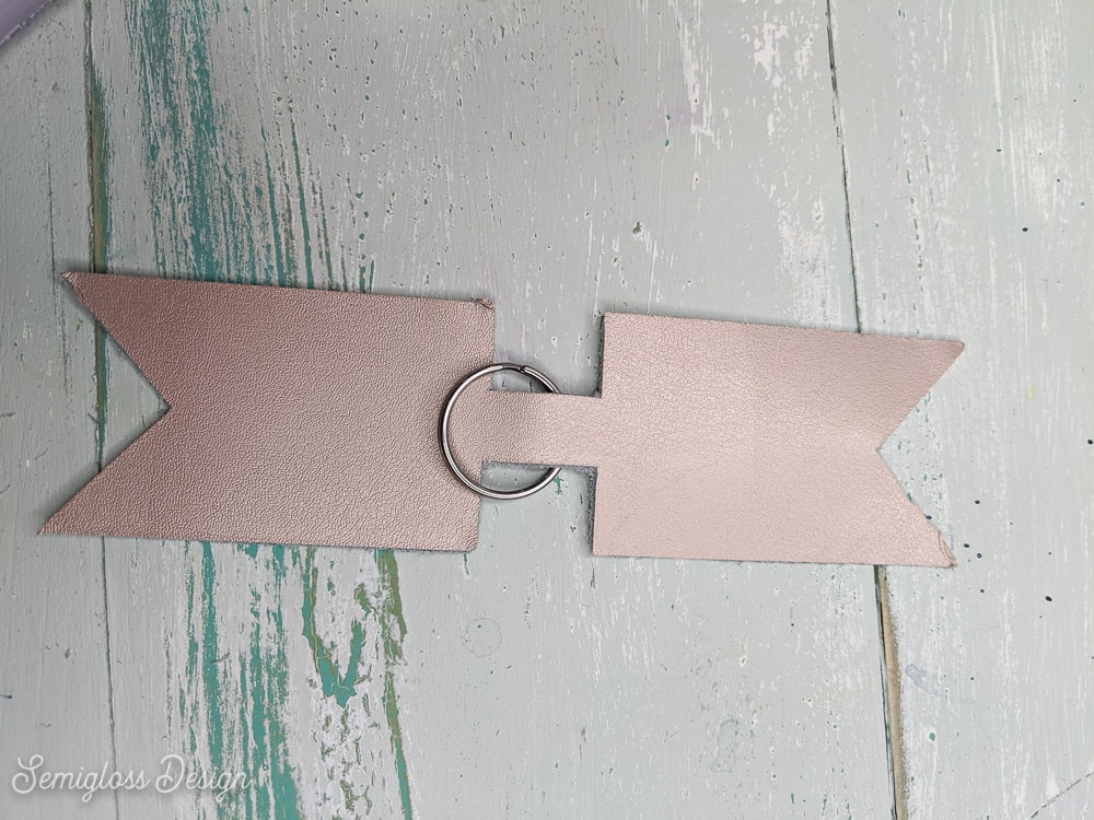 Download Diy Leather Keychain With A Cricut Semigloss Design