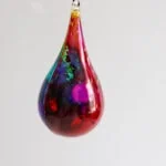 alcohol ink ornament