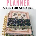 happy planners in a stack