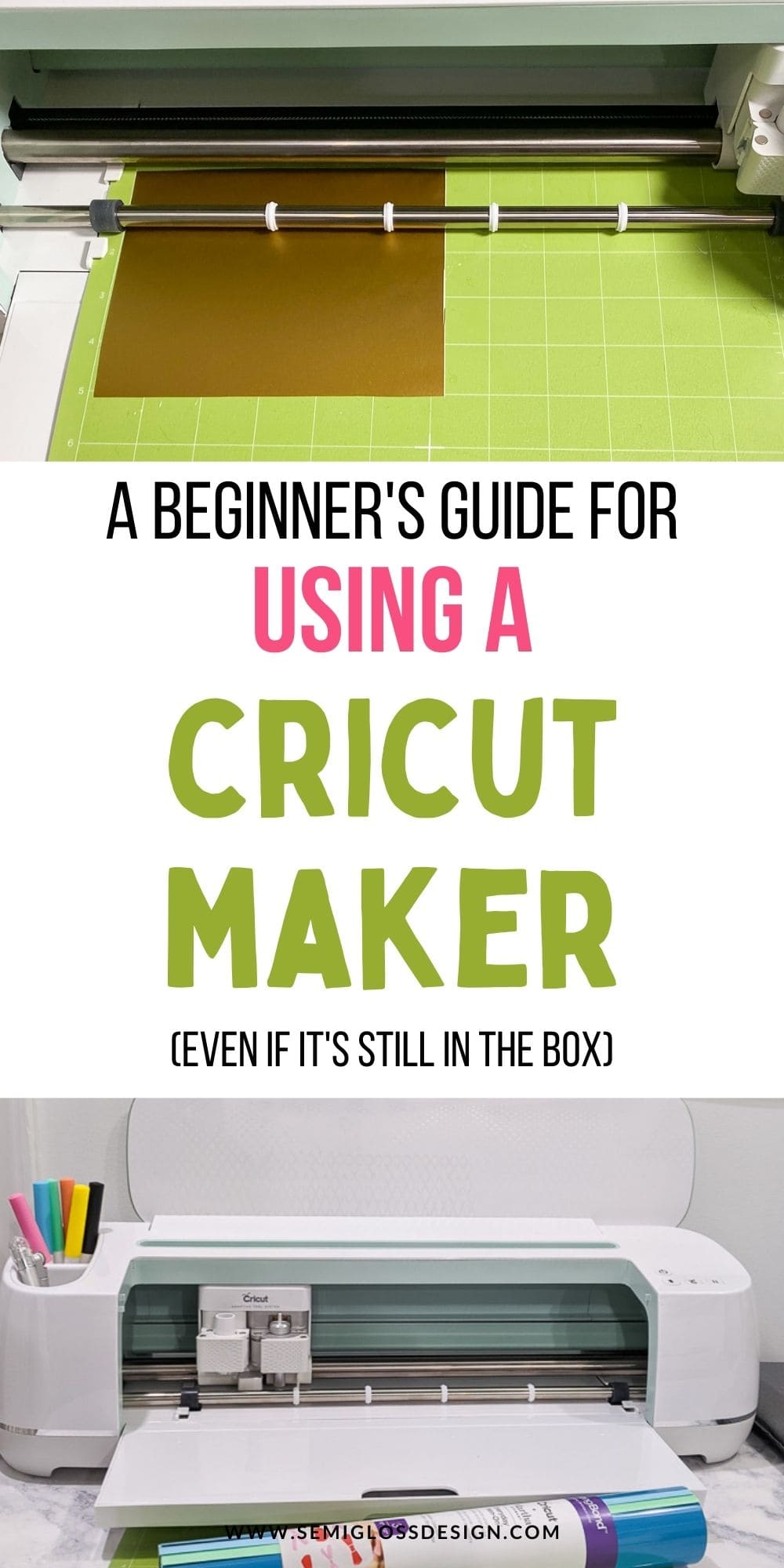 Cricut Maker Tools Beginners Guide 