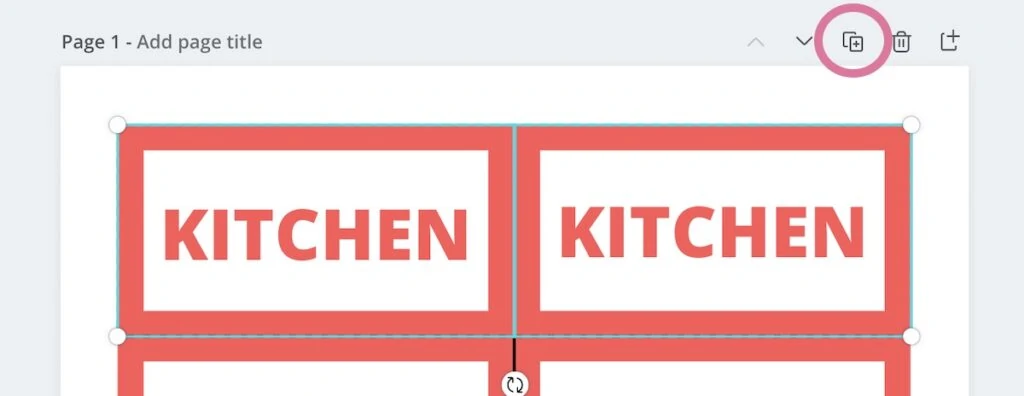 duplicating pages in canva