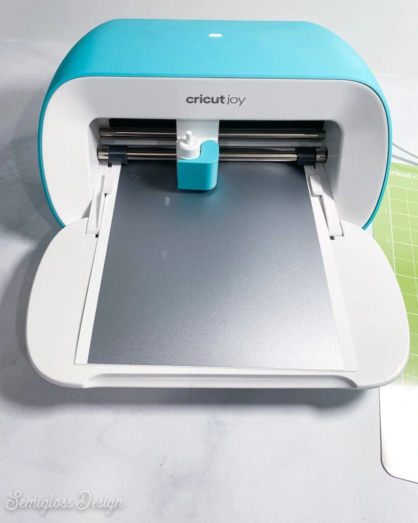 cricut joy cutting silver vinyl