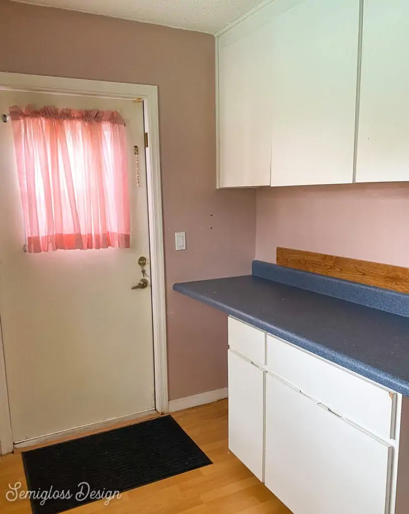 laundry room before