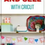 cricut maker in craft room