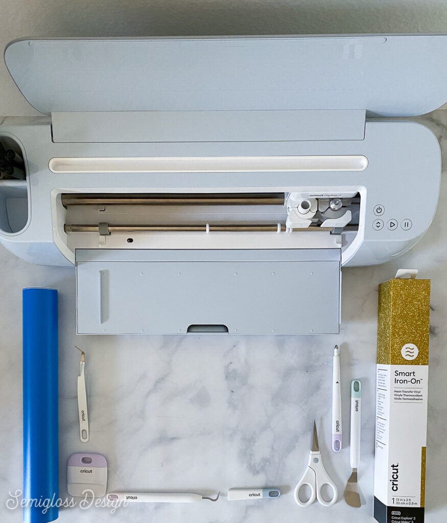 cricut maker and supplies