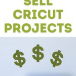 Cricut Maker with dollar signs above it