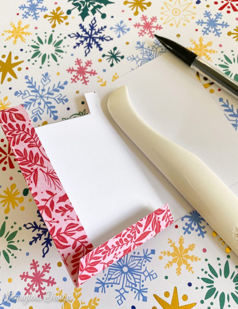 How to Make Gift Card Sleeves for Christmas - Semigloss Design