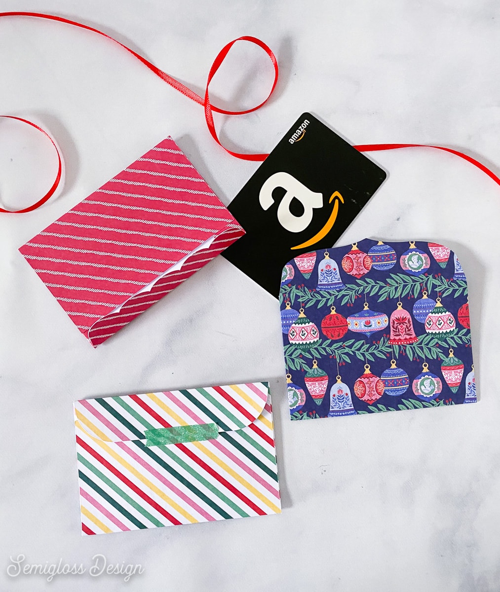 paper gift card holders