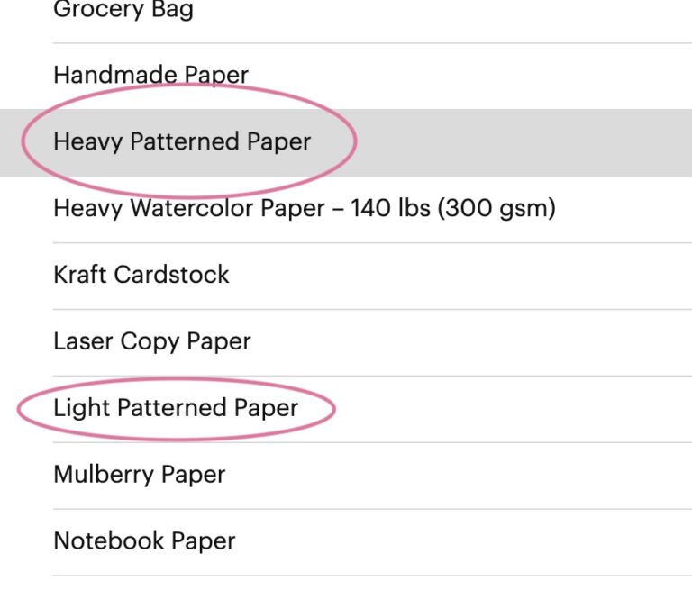 How to Cut Scrapbook Paper with a Cricut Semigloss Design